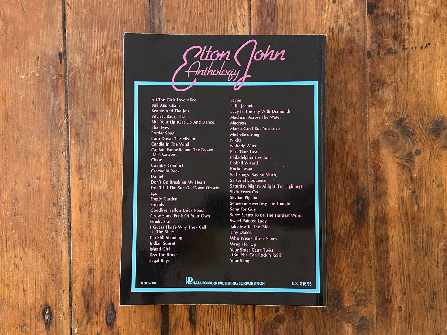 Tripp's Store / BOOKS / Elton John Anthology sheet music - Revised