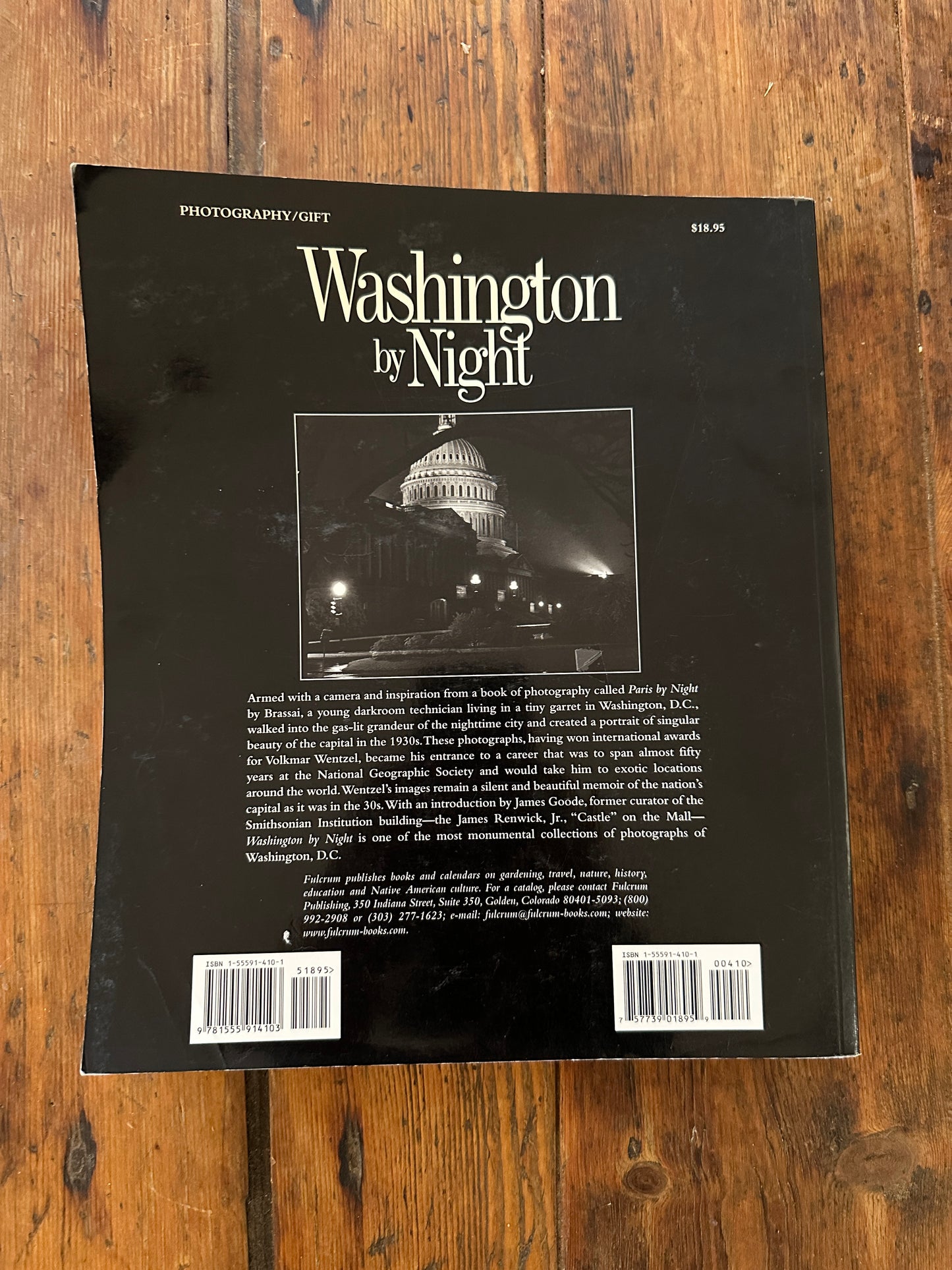 Tripp's Store / BOOKS / "Washington by Night" vintage photos from the 30's Volkmar Wentzel