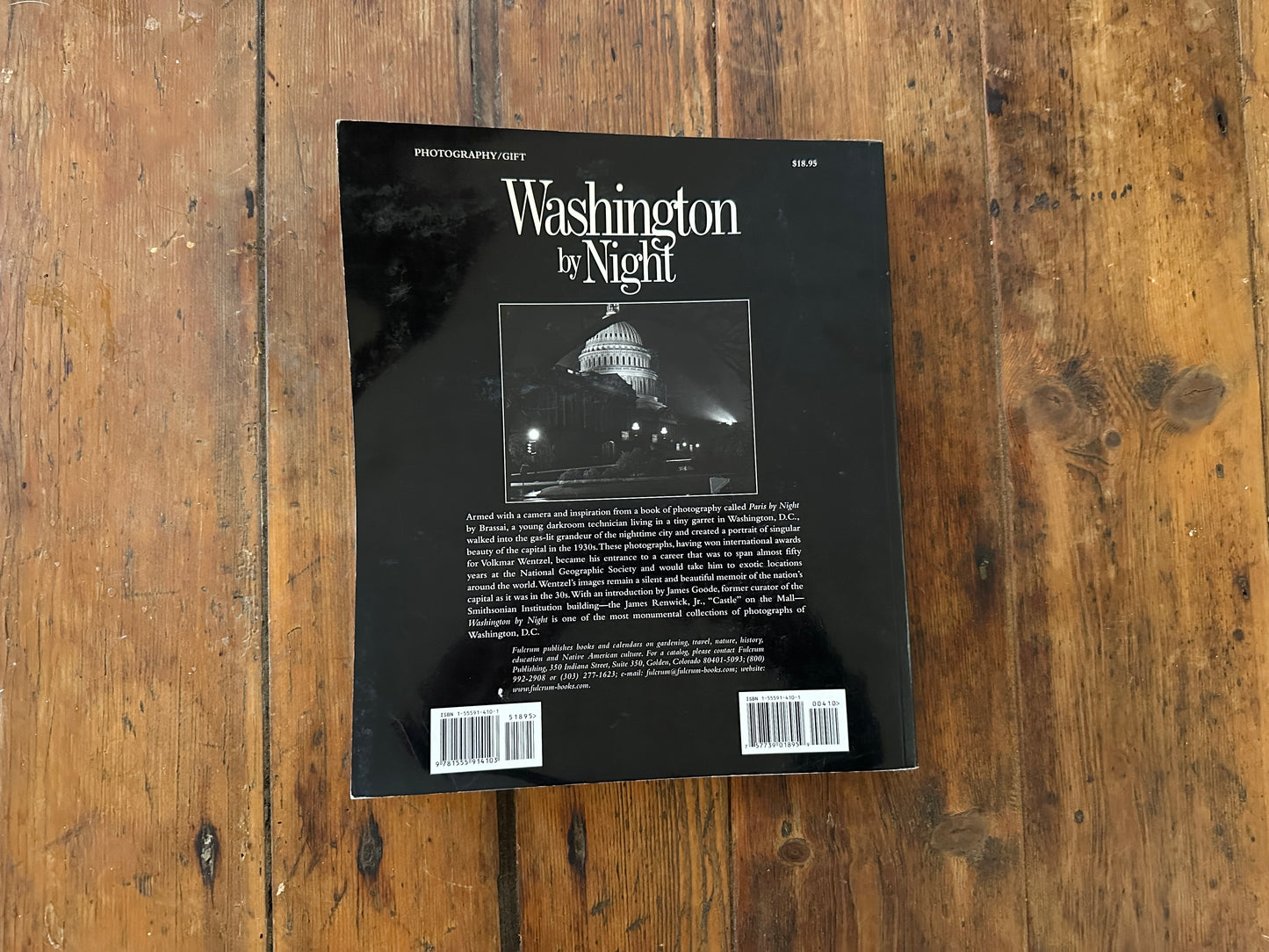 Tripp's Store / BOOKS / "Washington by Night" vintage photos from the 30's Volkmar Wentzel