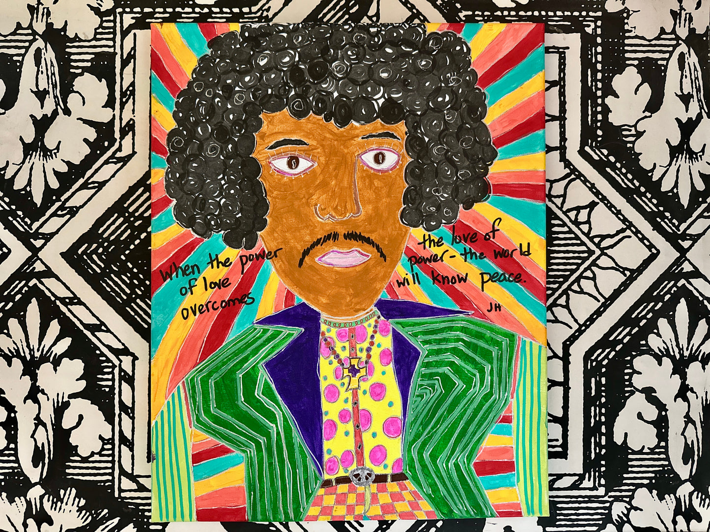 Tripp's Store / ART / "Are you Experienced" by Mae Lettuce / Folk Art