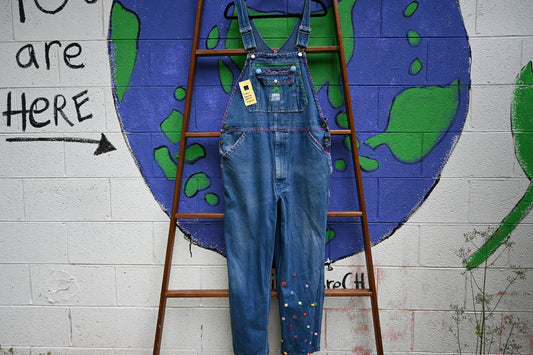 Tripp's Store / OOAK Overalls; Bespoke overalls; Fun and funky overalls; Art Clothing